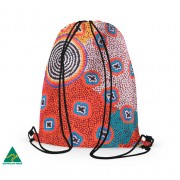 Aboriginal Art | Drawstring Bag | Ruth Stewart